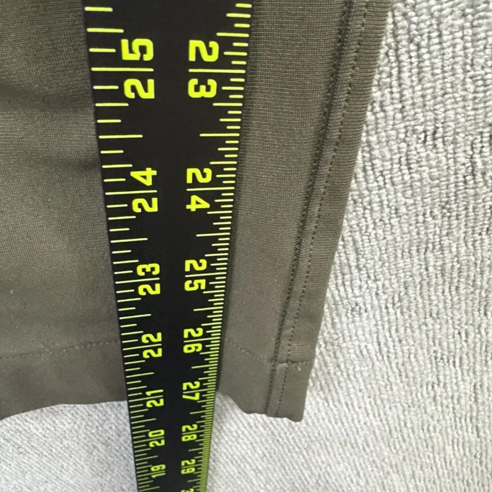 Lululemon Pants Mens 32x27 Dark Olive Green Commission‎ Pant Slim Warpstreme